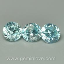 Blue Zircon พลอยเพทาย สีน้ำเงิน สีฟ้าเข้ม อัญมณีสีขาว แก้ชง ดูดวง เสริมดวง jewelry เครื่องประดับพลอยแท้ พลอยเสริมดวง ราศีธนู เพชร พลอยแท้ พลอยธรรมชาติ