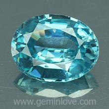  g1-594-1 Blue zircon 