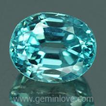g1-594-29 Blue Zircon พลอยเพทาย