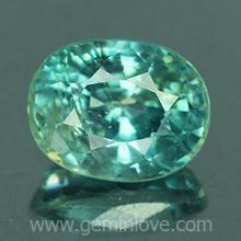 g1-594-3 Blue Zircon พลอยเพทาย