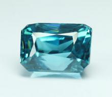 g1-672  พลอยเพทาย blue zircon