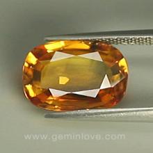 yellow sapphire พลอยบุษราคัม g1-678