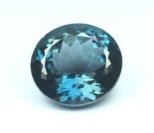 g1-706-1 London blue topaz พลอยบลูโทพาส