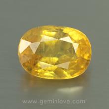 yellow sapphire พลอยบุษราคัม g1-724-2