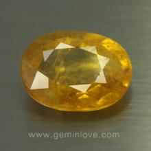 yellow sapphire พลอยบุษราคัม g1-724-6 yellow sapphire พลอยบุษราคัม g1-724-6