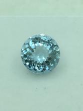 Blue Topaz พลอย บลูโทพาส สีฟ้า ต่างหู เสริมดวงวันศุกร์ เสริมราศีกันย์ sapphire พลอยแท้ ruby มีใบเซอร์ฯ