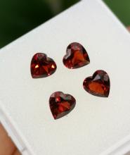 garnet พลอยโกเมน สีแดง พลอยแท้ ราศีมกราคม การ์เน็ต แหวน วัดท่าซุง หลวงพ่อฤษีลิงดำ สมเด็จองค์ปฐม สร้อย แก้ชง ดูดวง เสริมดวง ราศีมกรา g1-595-8 garnet พลอยโกเมน