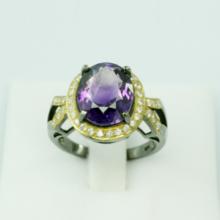 R2-316 amethyst ring พลอยแท้อะเมทิสต์