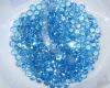 Blue Topaz พลอยบลูโทพาส พลอยสีฟ้า พลอยแต่งประดับ พลอยแท้ พลอยร่วง พลอยกลมเล็กๆ พลอยมิล พลอยสายมู พลอยไม่เผา  เสริมดวงวันศุกร์ พลอยมิล