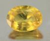 gemstone: บุษราคัม-Yellow Sapphire size: 8.5x6.3x4.1 carat: 1.88Ct.