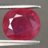 gemstone: ทับทิม-Ruby size: 9.9x8.6x3.7 carat: 3.44Ct.
