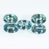 gemstone: เพทาย (Zircon) size: 7.0-7.5 x 5.0-5.5  carat: 7.15Ct.