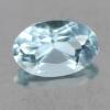 gemstone: อะคัวมารีน-Aquamarine size: 6.0x4.0 carat: 0.94Ct.