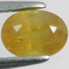 yellow sapphire พลอยบุษราคัม g1-559-14