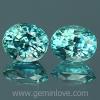 g1-594-38 Blue Zircon พลอยเพทาย