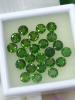 Chrome Diopside พลอยกรีนโครมไดออบไซด์ พลอยโกเมนเขียว Emerald อัญมณี พลอยเขียวส่อง พลอยมรกต เสริมดวงราศีพฤษ green sapphire พลอยแท้ พลอยดิบ แก้ชง วันพุธ