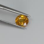 g1-368-18  yellow sapphire พลอยบุษราคัม