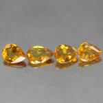 gemstone: บุษราคัม-Yellow Sapphire size: 5.0-5.5 x 4.0 carat: 1.85Ct.