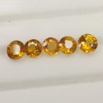 g1-374-9 yellow sapphire พลอยบุษราคัม 