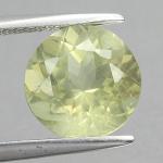 gemstone: เลมอนควอทซ์ - Lemon Quartz size: 9.6x9.6 carat: 3.24Ct.