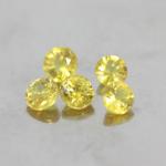 g1-487-2 yellow sapphire พลอยบุษราคัม 