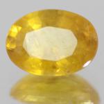 yellow sapphire พลอยบุษราคัม g1-559-4