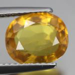 g1-662-2 yellow sapphire พลอยบุษราคัม