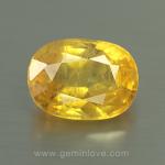 yellow sapphire พลอยบุษราคัม g1-724-2