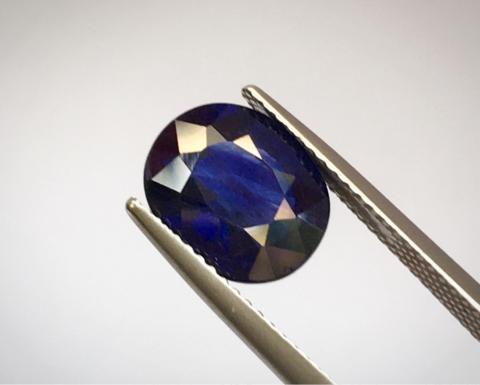 Blue Sapphire สร้อยข้อมือ พลอยแท้ พลอยไพลิน อัญมณีสีน้ำเงิน  ราศีกันย์ หินเสริมดวง แก้ชง ดูดวง หัวแหวน กำไล พลอยมีใบเซอร์