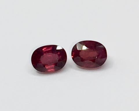 g1-775-2 ruby พลอยทับทิม ruby พลอยทับทิม พลอยดิบ unheated ทับทิมพม่า ring แหวน แก้ชง วันเกิด ดูดวง อัญมณี ราศีกรกฏ เสริมดวง ทับทิมสยาม ต่างหู