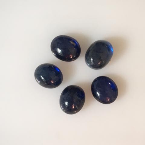 Blue Sapphire Ring แหวน พลอยแท้ พลอยไพลิน จันทบุรี อัญมณี สีน้ำเงิน ราศีกันย์ เสริมดวง แก้ชง ดูดวง พลอยแท้ ราคาโรงงาน
