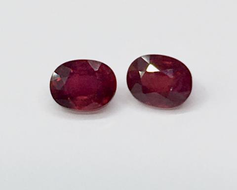 g1-775-2 ruby พลอยทับทิม ruby พลอยทับทิม พลอยดิบ unheated ทับทิมพม่า ring แหวน แก้ชง วันเกิด ดูดวง อัญมณี ราศีกรกฏ เสริมดวง ทับทิมสยาม ต่างหู