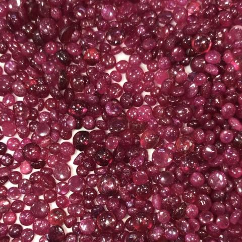 g1-773-8 พลอยทับทิมเผาเก่า ruby พลอยทับทิมเผาเก่า ruby พลอยทรงหัวใจ พลอยทับทิมพม่า พลอยแท้มีใบเซอร์ naturalruby