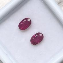 พลอยทับทิมสยาม พลอยทับทิมเผาเก่า Siamruby ruby พลอยไทย พลอยแท้มีใบเซอร์ naturalruby