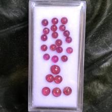 g1-773-8 พลอยทับทิมเผาเก่า ruby พลอยทับทิมเผาเก่า ruby พลอยทรงหัวใจ พลอยทับทิมพม่า พลอยแท้มีใบเซอร์ naturalruby